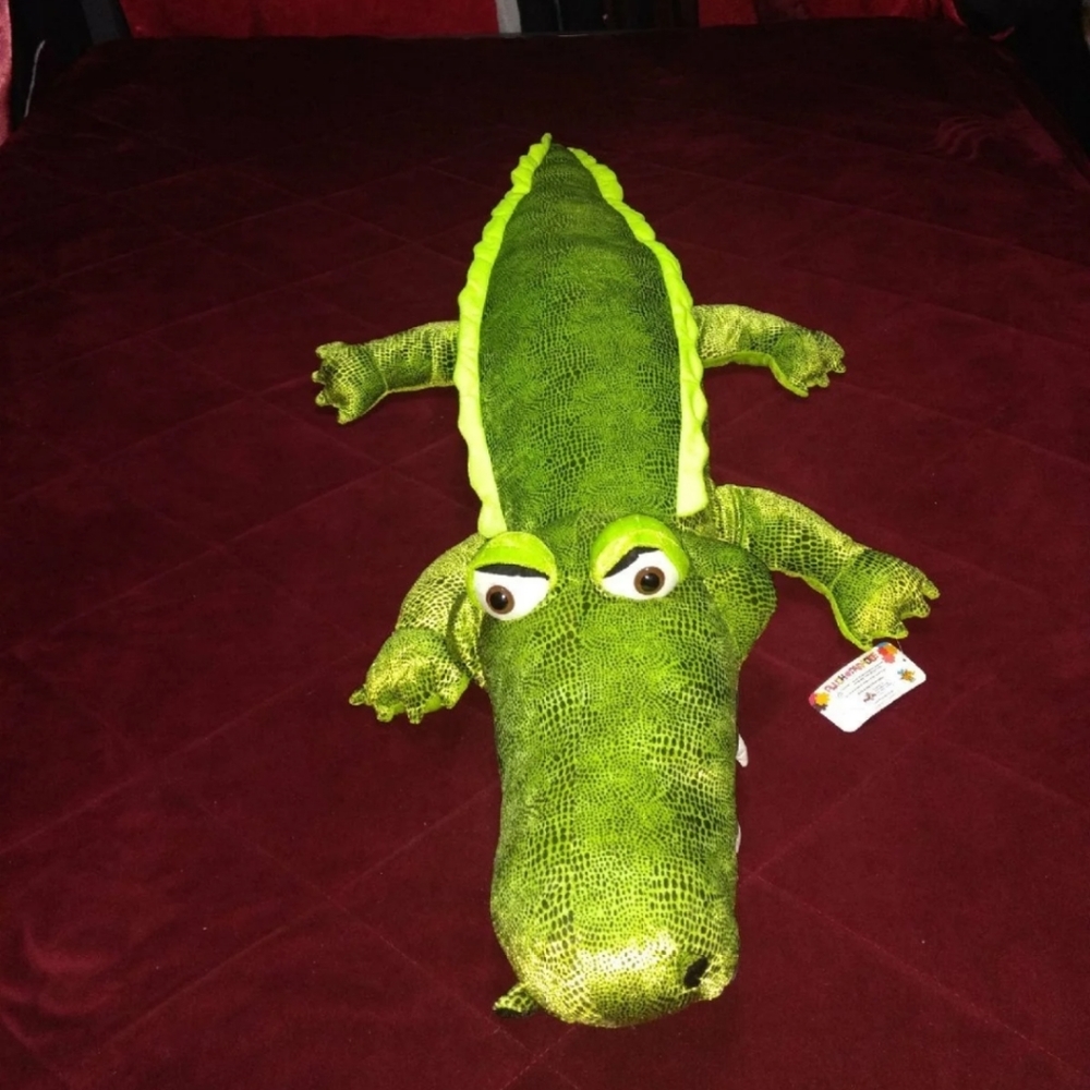 Jumbo plush alligator crocodile FLORIDA